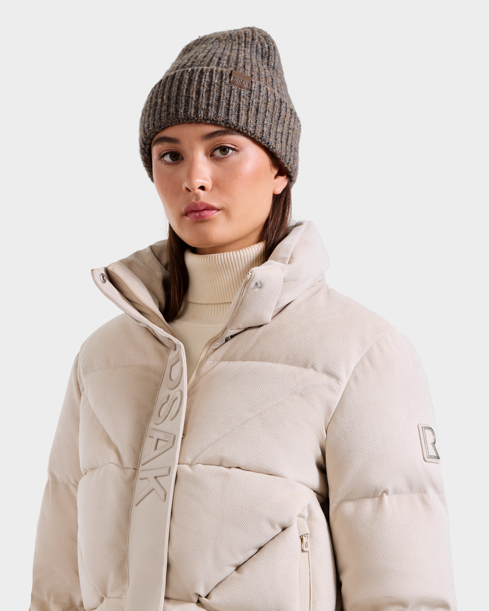STEFANIE V Velvet Down Puffer | Luxury Warmth - Special Promotion
