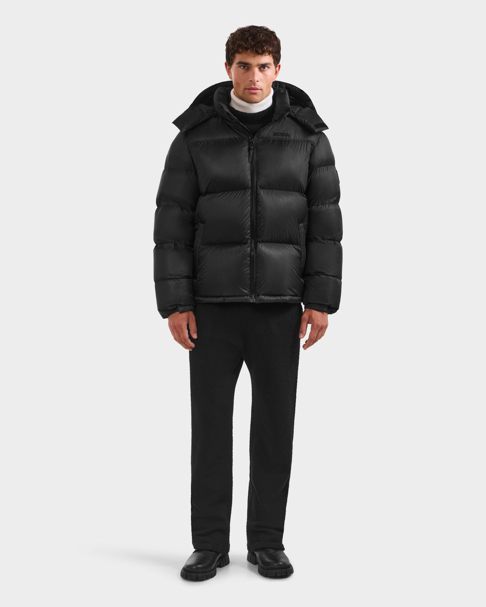 RUDSAK STEFANO Men's Quilted Down Puffer Jacket - Warm & Light