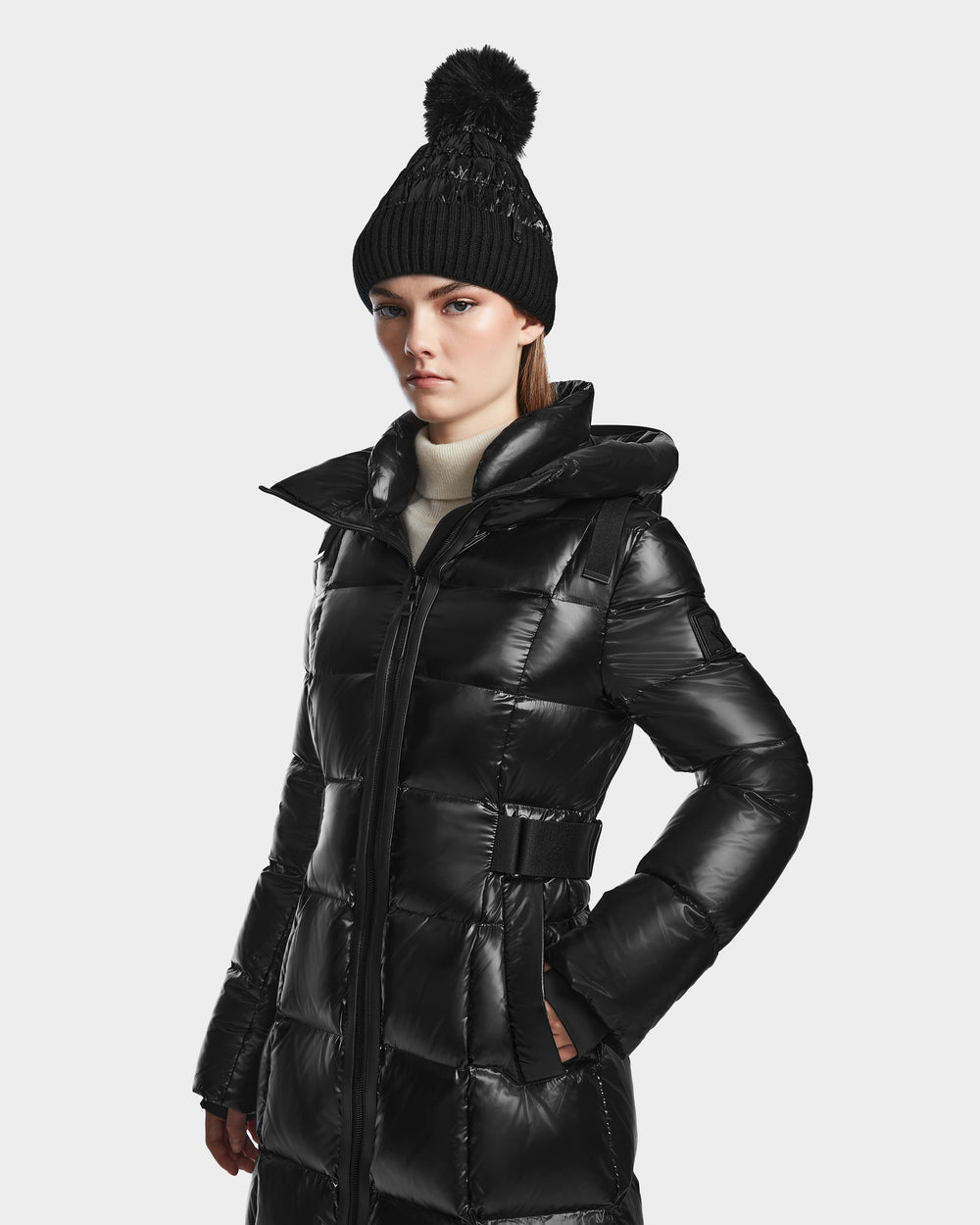 RUDSAK VENICE S Black Quilted Down Puffer | Stylish Women's Coat