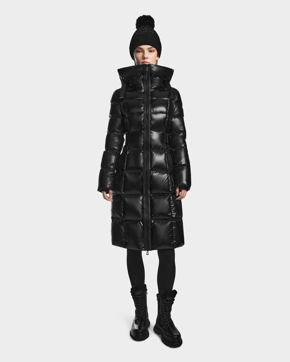 RUDSAK VENICE S Black Quilted Down Puffer | Stylish Women's Coat