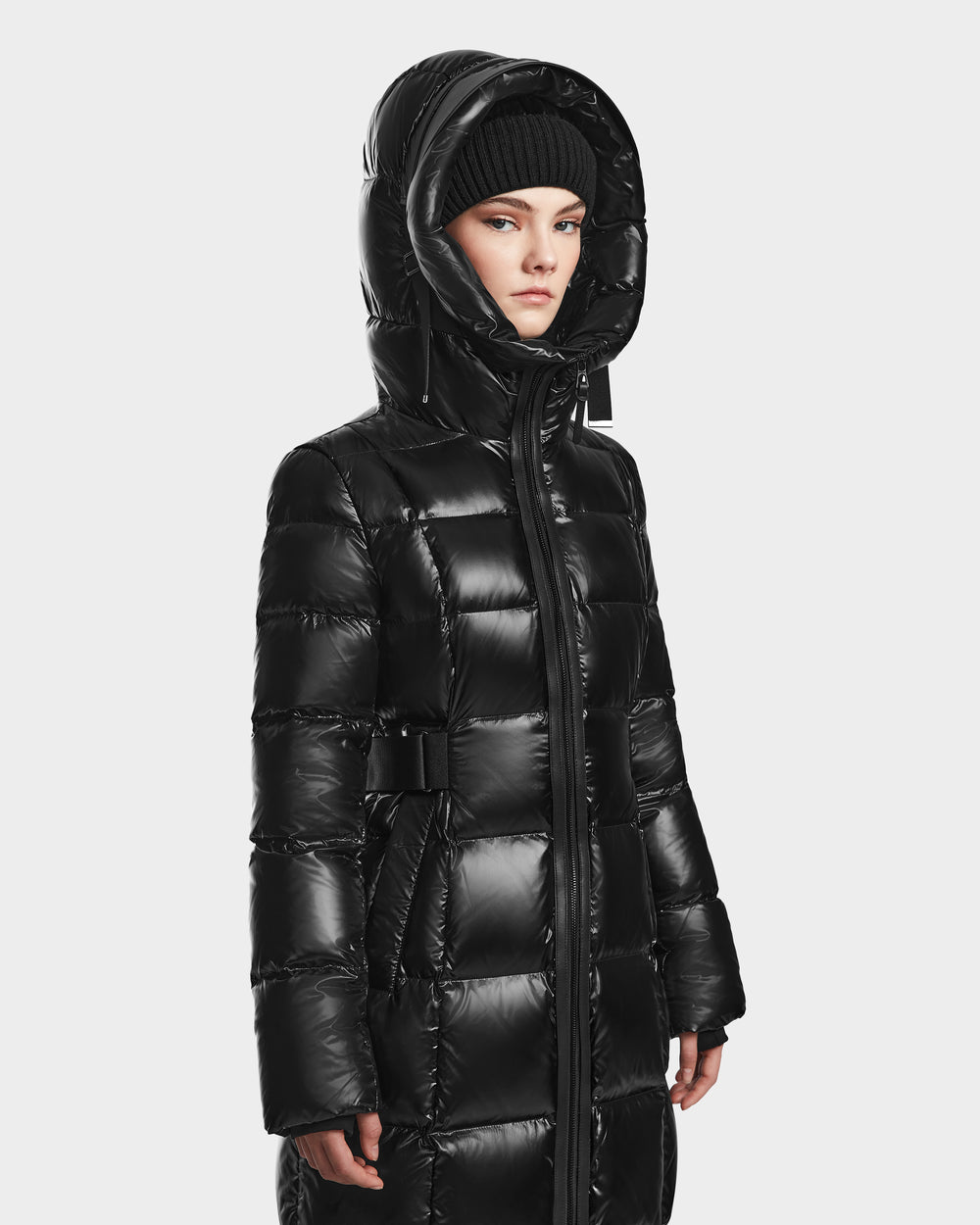 RUDSAK VENICE S Black Quilted Down Puffer | Stylish Women's Coat