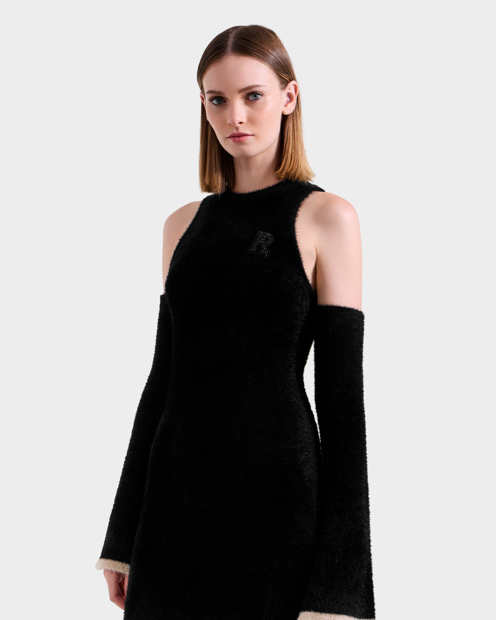 fuzzy black dress ARCHIVE main image 0