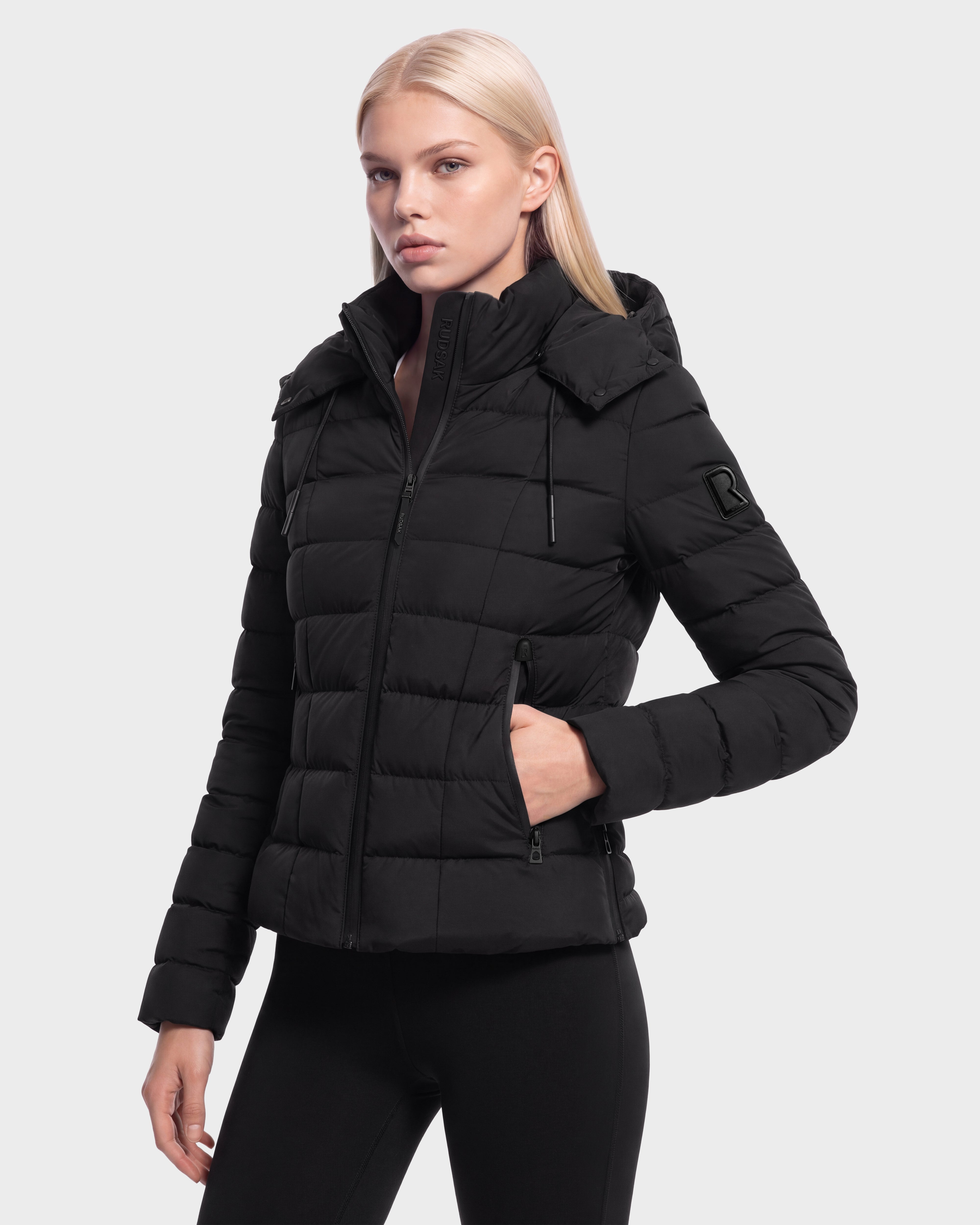 MELISSA RUDSAK Lightweight Down Coat for Women - Water & Wind