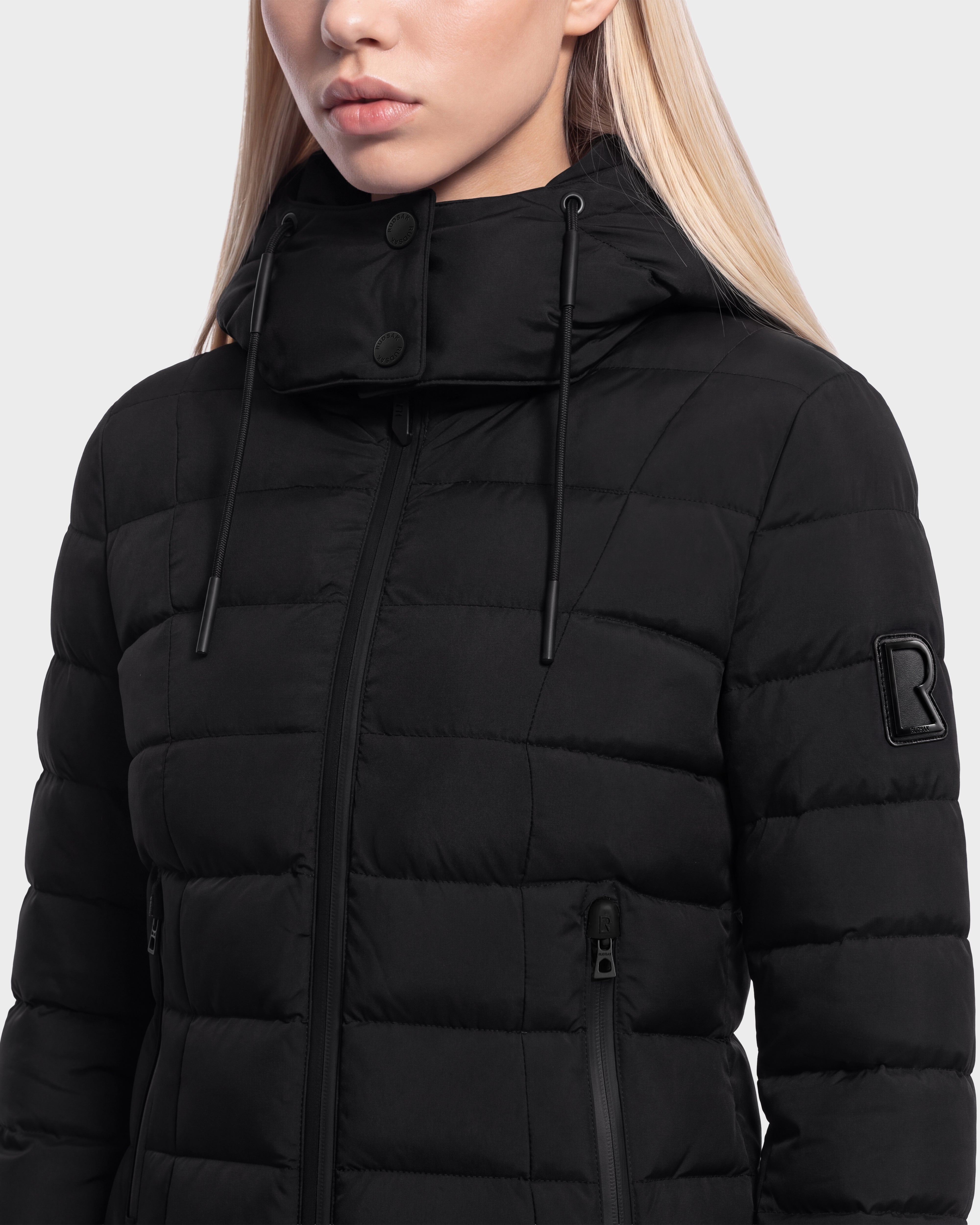 MELISSA RUDSAK Lightweight Down Coat for Women - Water & Wind