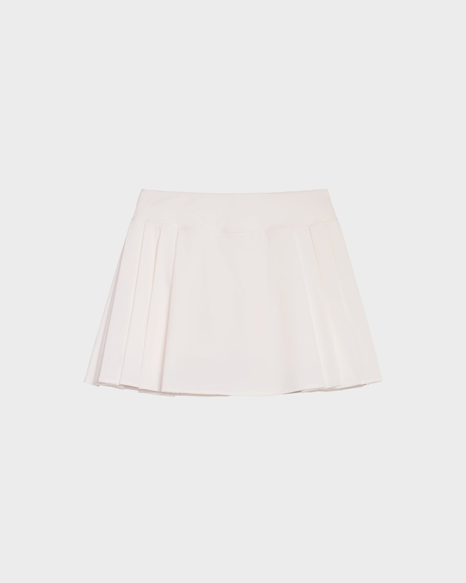 The Rudsak HILDA - 8524034 Cotton White skirt is displayed against a plain background, highlighting its sporty, classic tennis style.