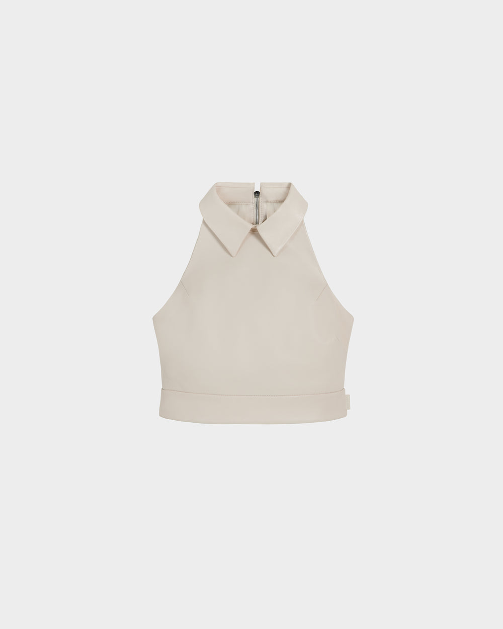 RUDSAK LOVELL Women's Leather Halter Top - Sleeveless & Chic