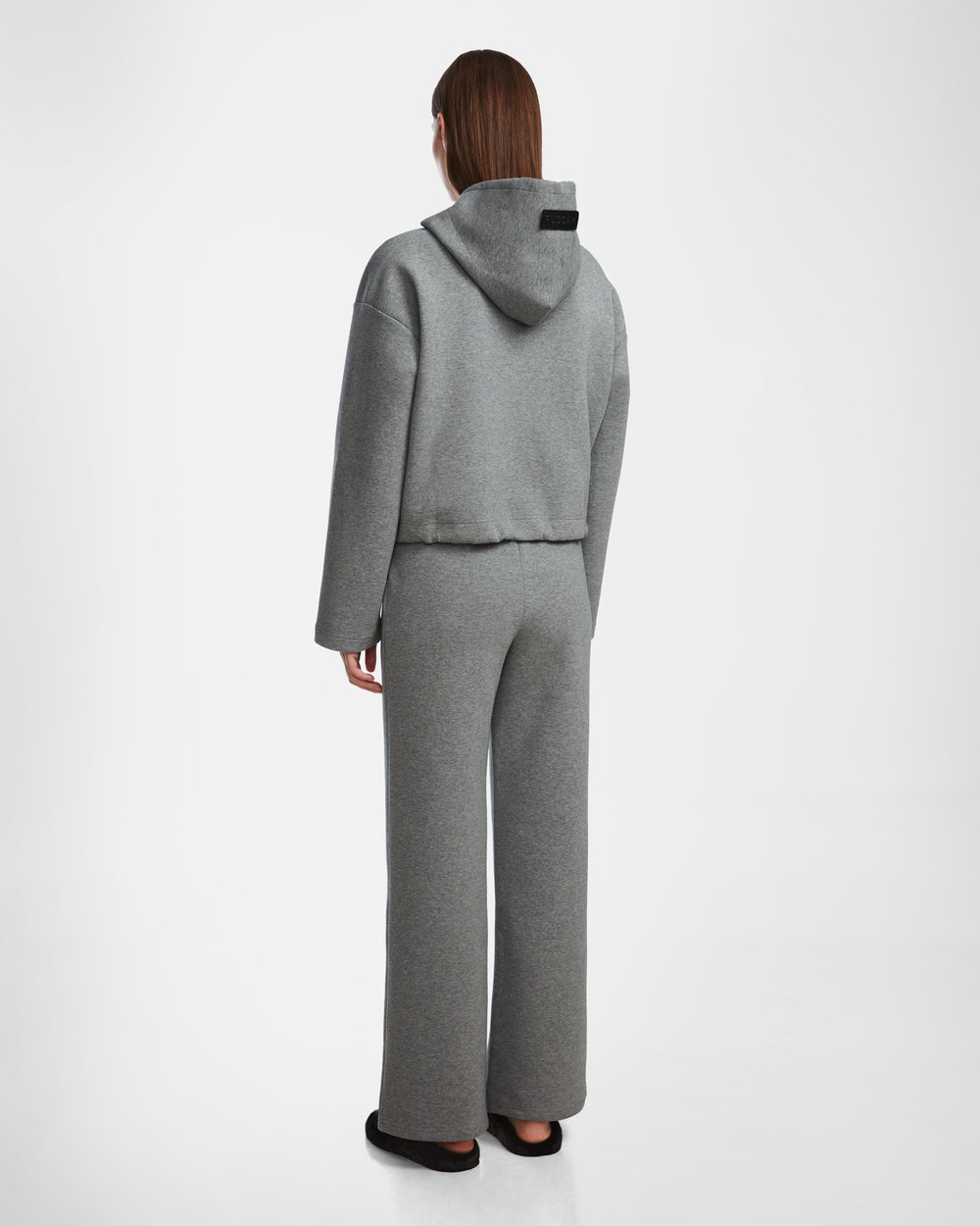 RANDA Women's Grey Wide-Leg Sweatpants | Chic Comfort & Style