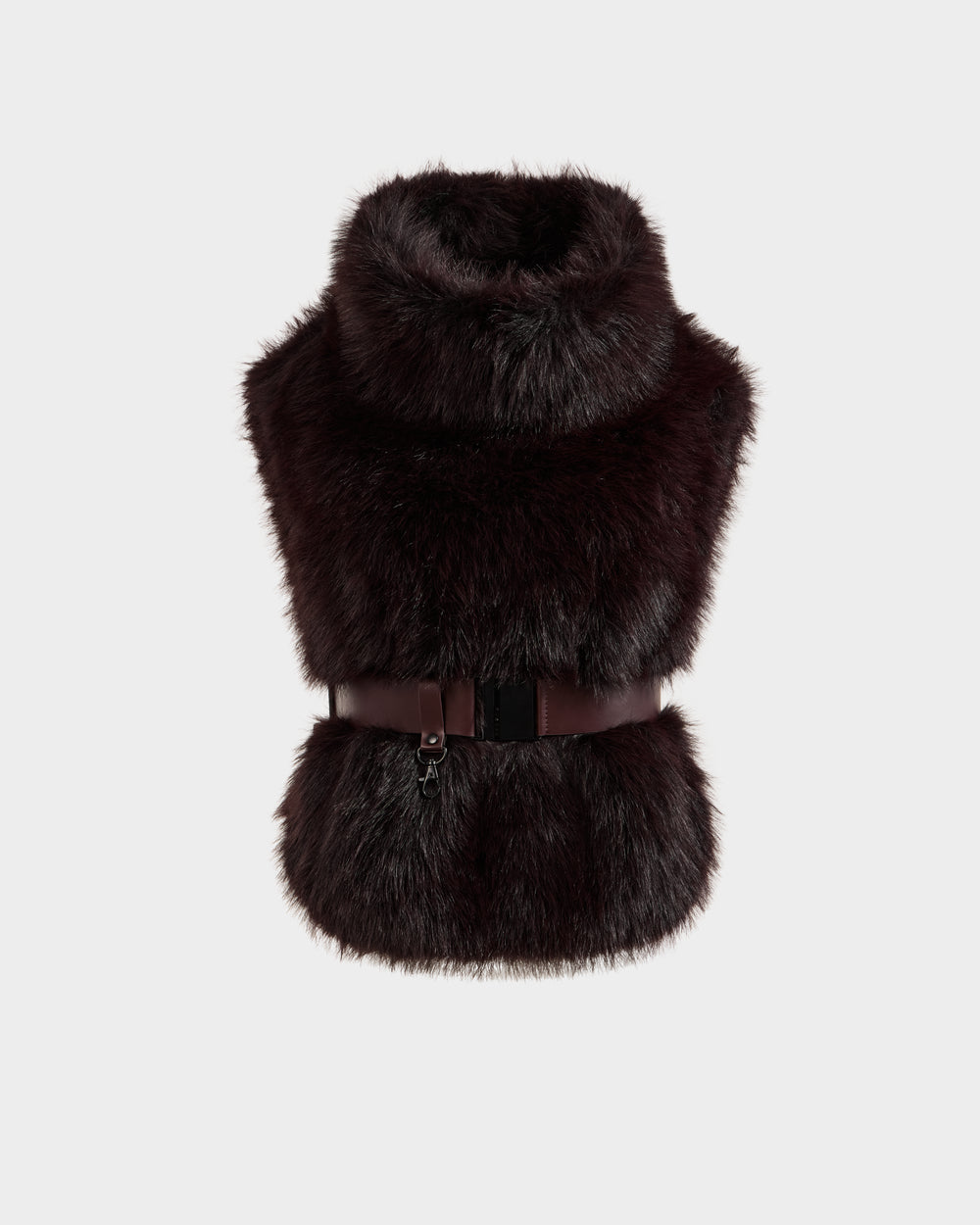 RUDSAK MAULIN Luxe Faux Fur Vest | Chic Mock-Neck Design – Rudsak