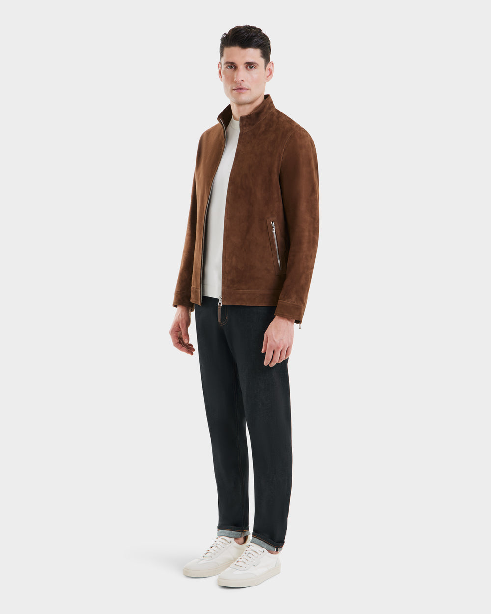 STEVEN SU Men's Classic Suede Jacket by RUDSAK | Timeless Style
