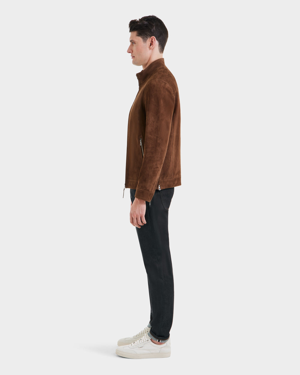 STEVEN SU Men's Classic Suede Jacket by RUDSAK | Timeless Style