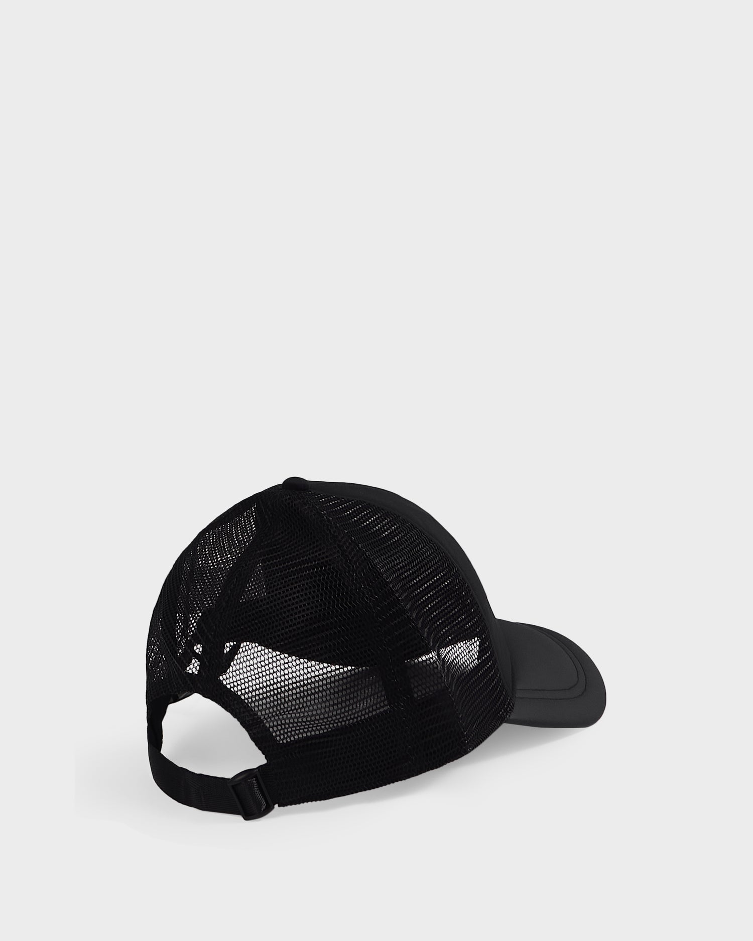 The Rudsak FENIX - 9422522 Black trucker hat is shown with its mesh back and adjustable strap facing the camera against a plain light background.