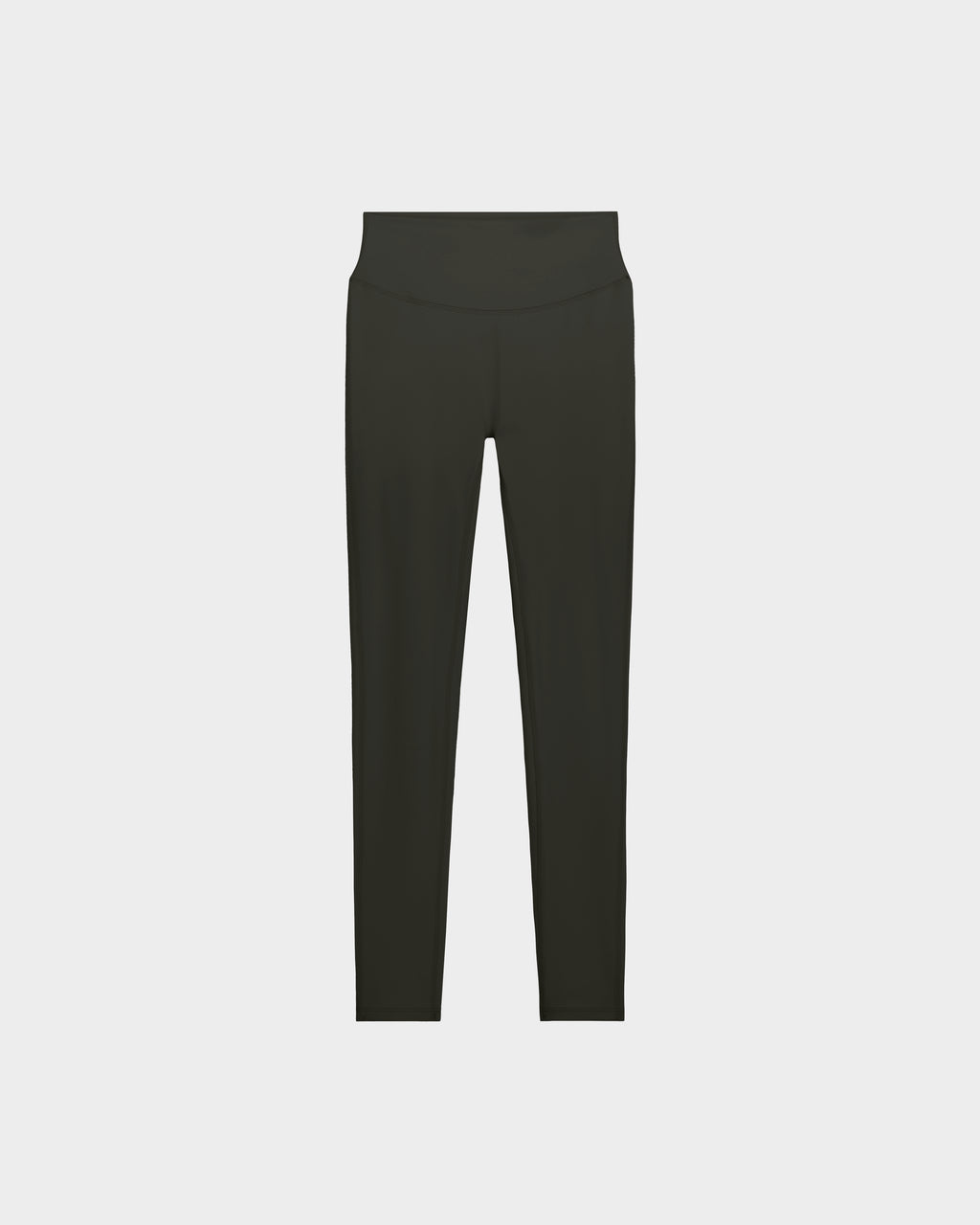 Dark Olive high-waisted, full-length SONOMA leggings (Rudsak - 8525071) displayed on a white background, perfect as versatile workout leggings for any fitness routine.