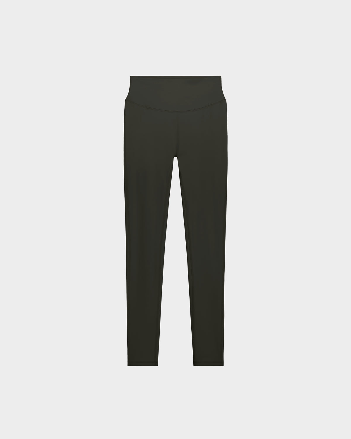 Dark Olive high-waisted, full-length SONOMA leggings (Rudsak - 8525071) displayed on a white background, perfect as versatile workout leggings for any fitness routine.