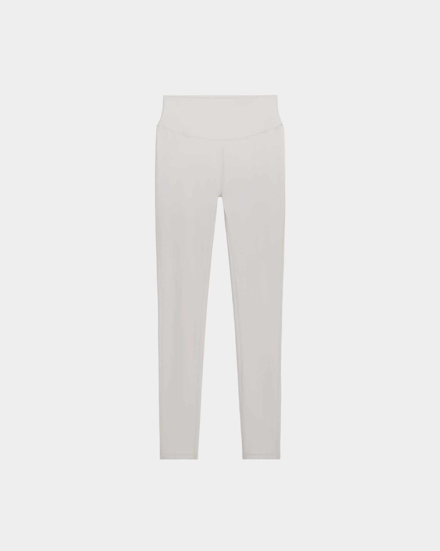 The Rudsak SONOMA - 8525071 Vanilla high-waisted leggings feature a full-length, solid off-white design made from technical fabric, with no visible logos or patterns. Shown against a plain white background.