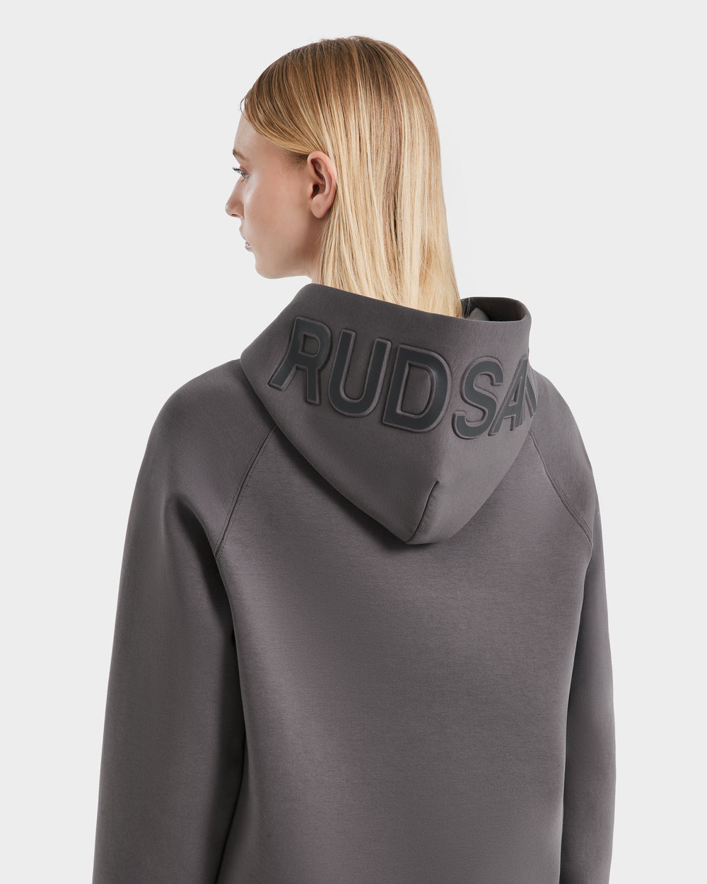 RUDSAK BARRY Grey Oversized Hoodie | Cozy Unisex Comfort & Style