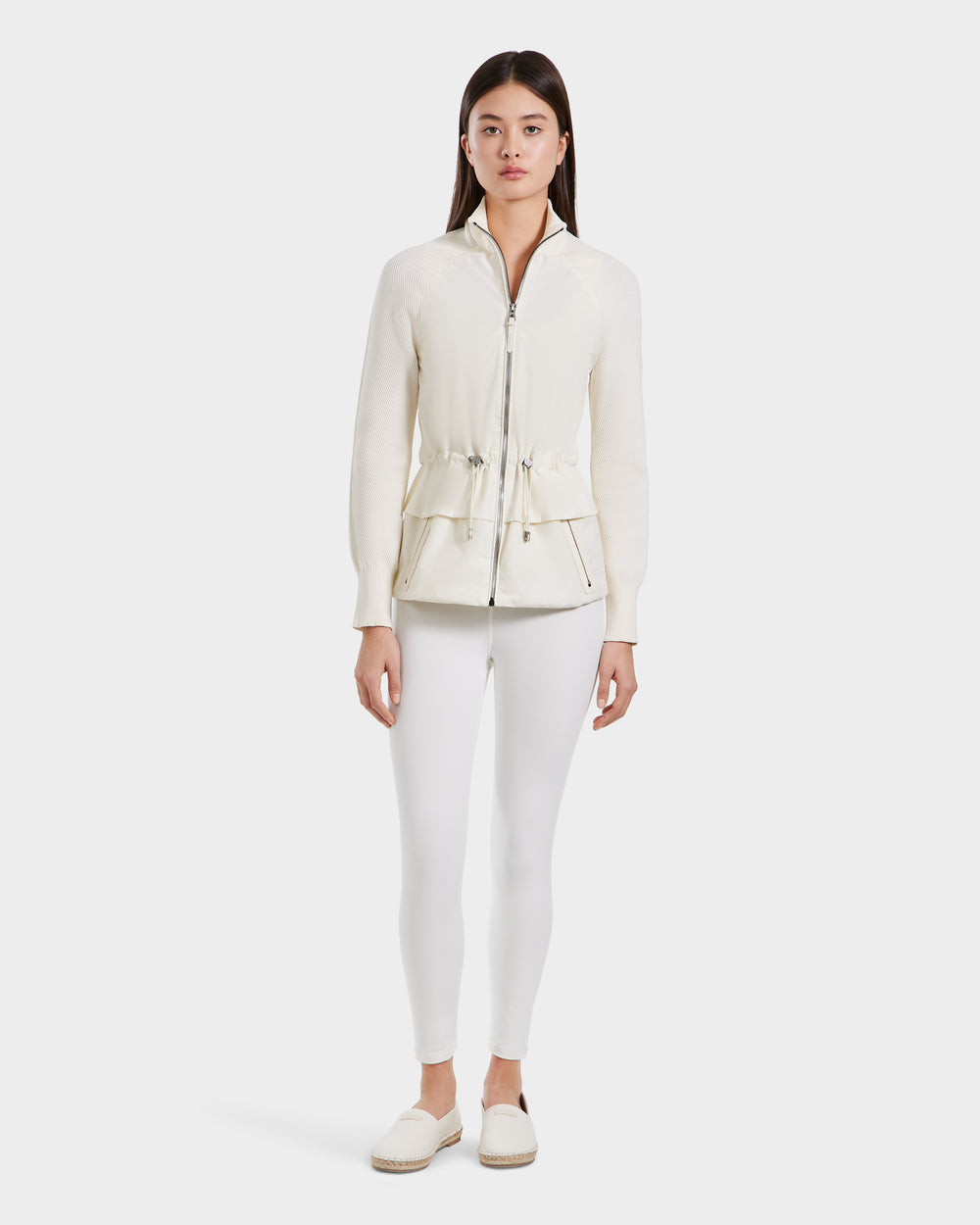 GENEVIEVE Stylish Hybrid Jacket - Wind-Resistant & Versatile