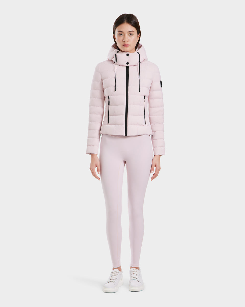 MELISSA Light Pink Women's Down Coat - Lightweight, Warm & Water
