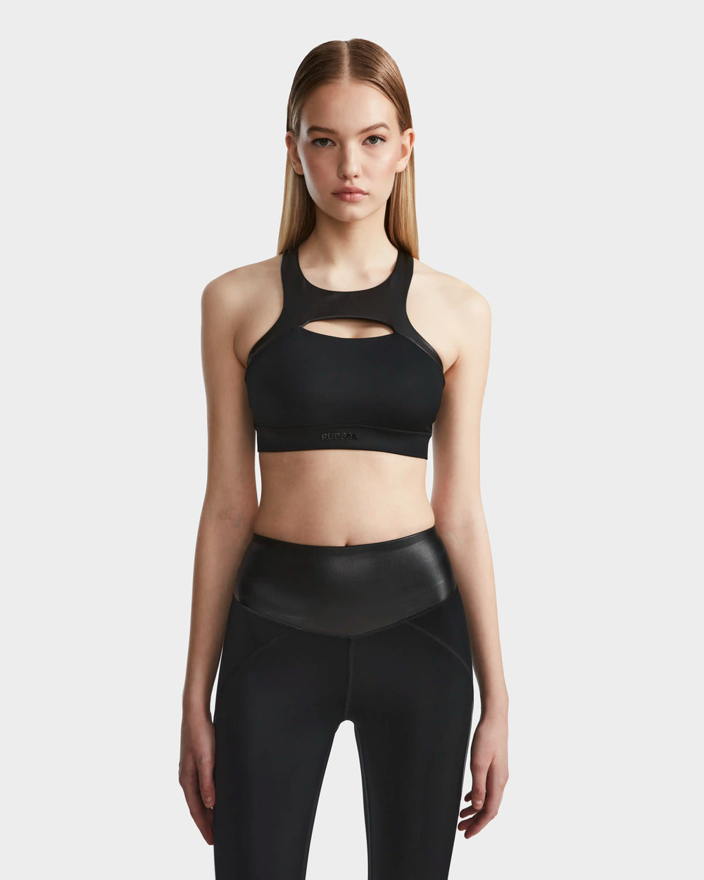 RUDSAK ARYA Sports Bra | MVMT+ & Vegan Leather | Ultimate Support