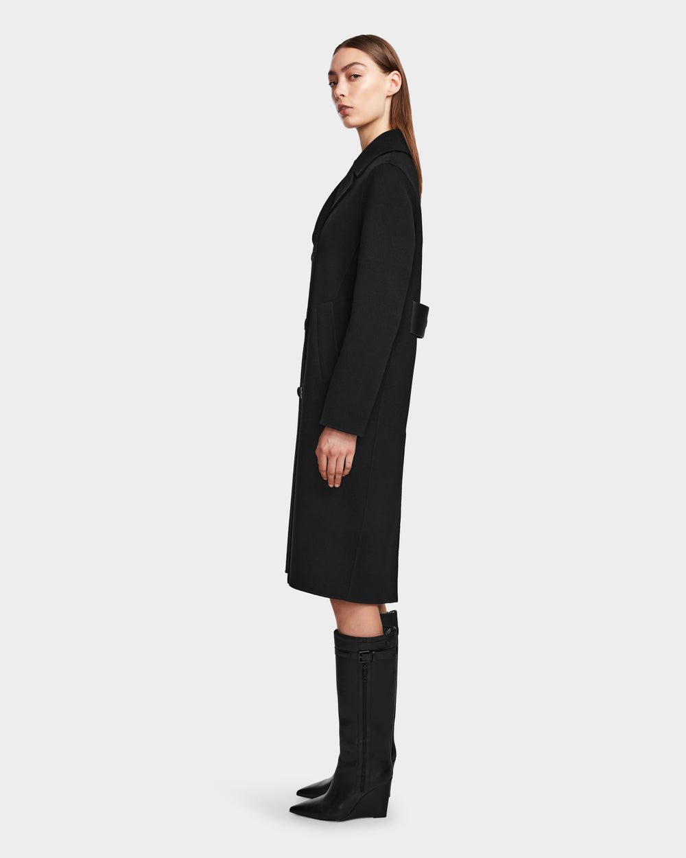 R⭐︎CLASSICAC COAT BLACK LAYLAH - 8124699 Black – Rudsak International