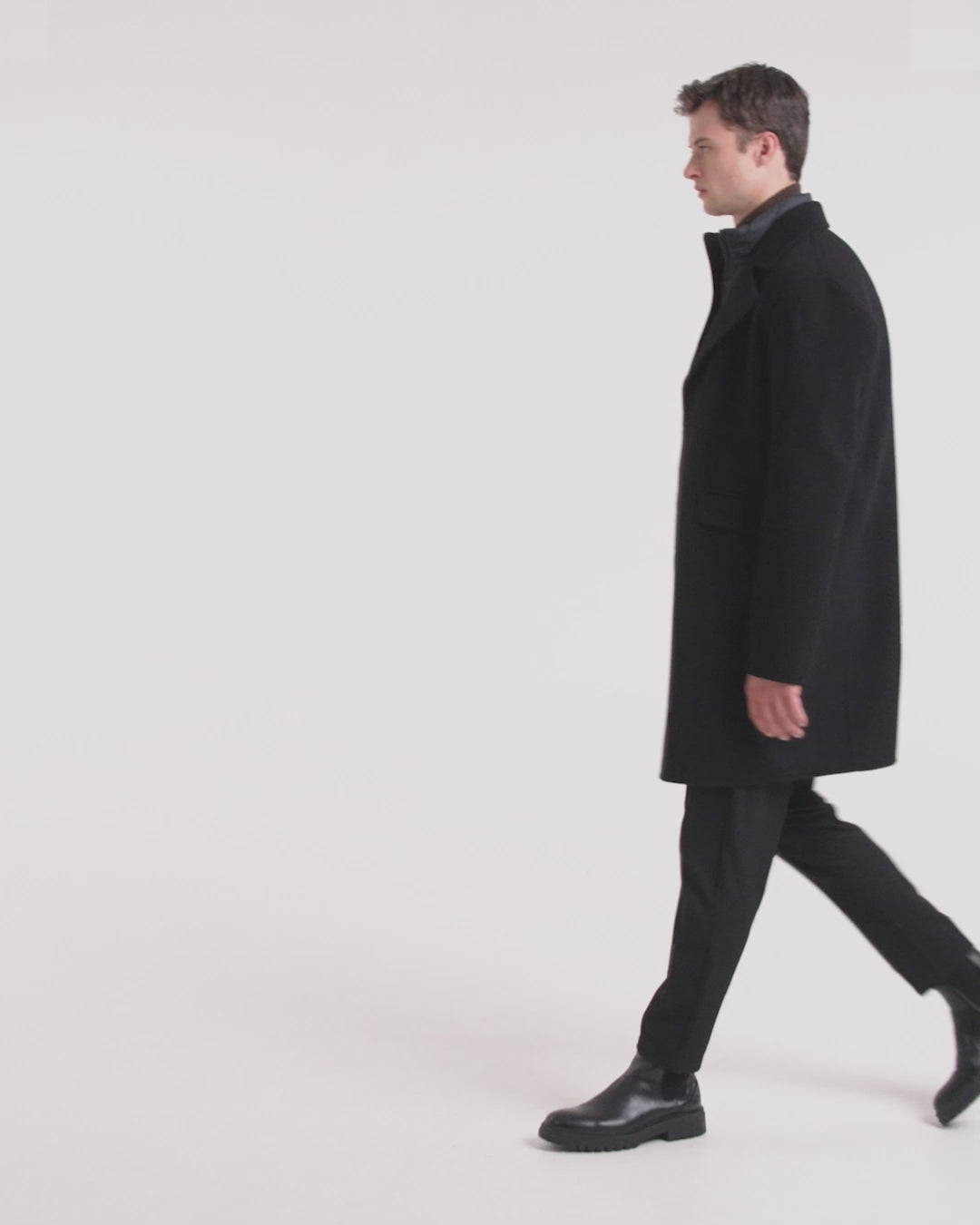 RUDSAK SAWYER Men's Wool Blend Coat – Sophisticated & Versatile