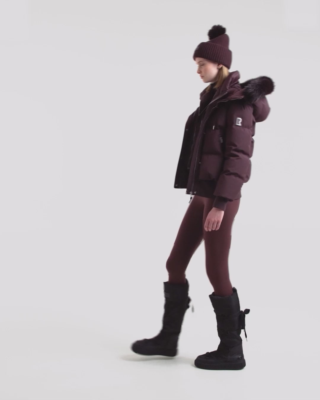 CIEYNA RUDSAK Down Bomber Jacket - Weather-Resistant & Stylish